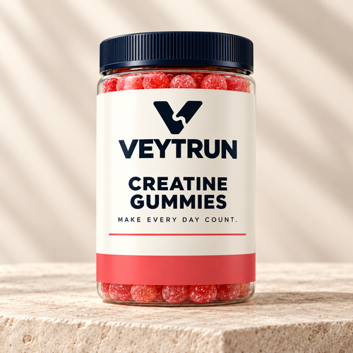 VEYTRUN Creatine Gummies — packaging concept