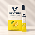 VEYTRUN Lemon electrolytes box and sachet — packaging concept