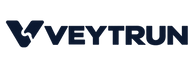 VEYTRUN navy logo with interlocking V emblem